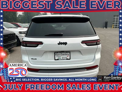 2026 Jeep Grand Cherokee GRAND CHEROKEE L LIMITED RESERVE 4X4