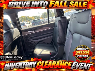 2026 Jeep Grand Cherokee GRAND CHEROKEE L LIMITED 4X4