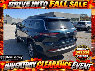 2026 Jeep Grand Cherokee GRAND CHEROKEE L LIMITED 4X4