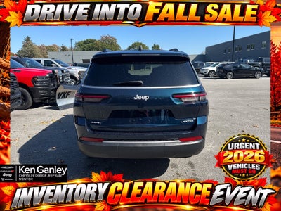 2026 Jeep Grand Cherokee GRAND CHEROKEE L LIMITED 4X4