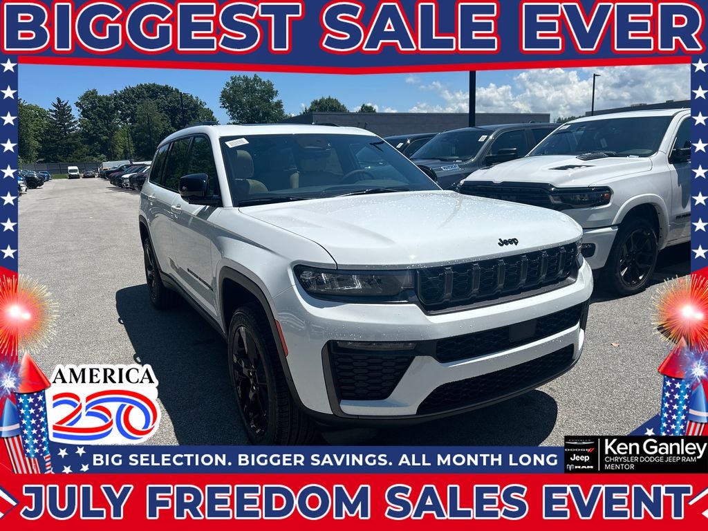 2026 Jeep Grand Cherokee GRAND CHEROKEE L LIMITED 4X4