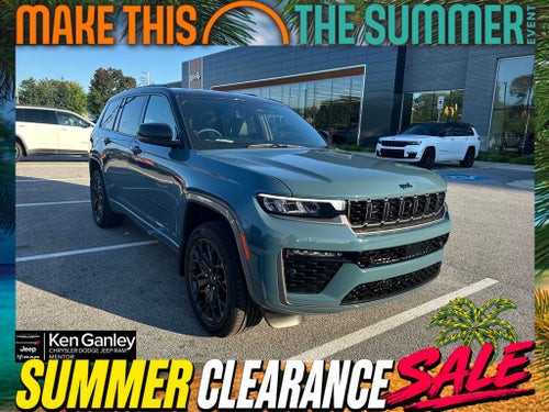 2026 Jeep Grand Cherokee GRAND CHEROKEE L SUMMIT 4X4