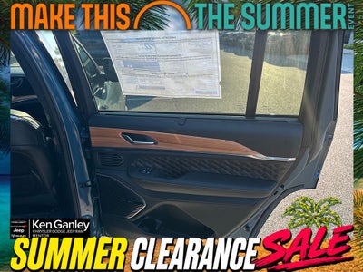 2026 Jeep Grand Cherokee GRAND CHEROKEE L SUMMIT 4X4