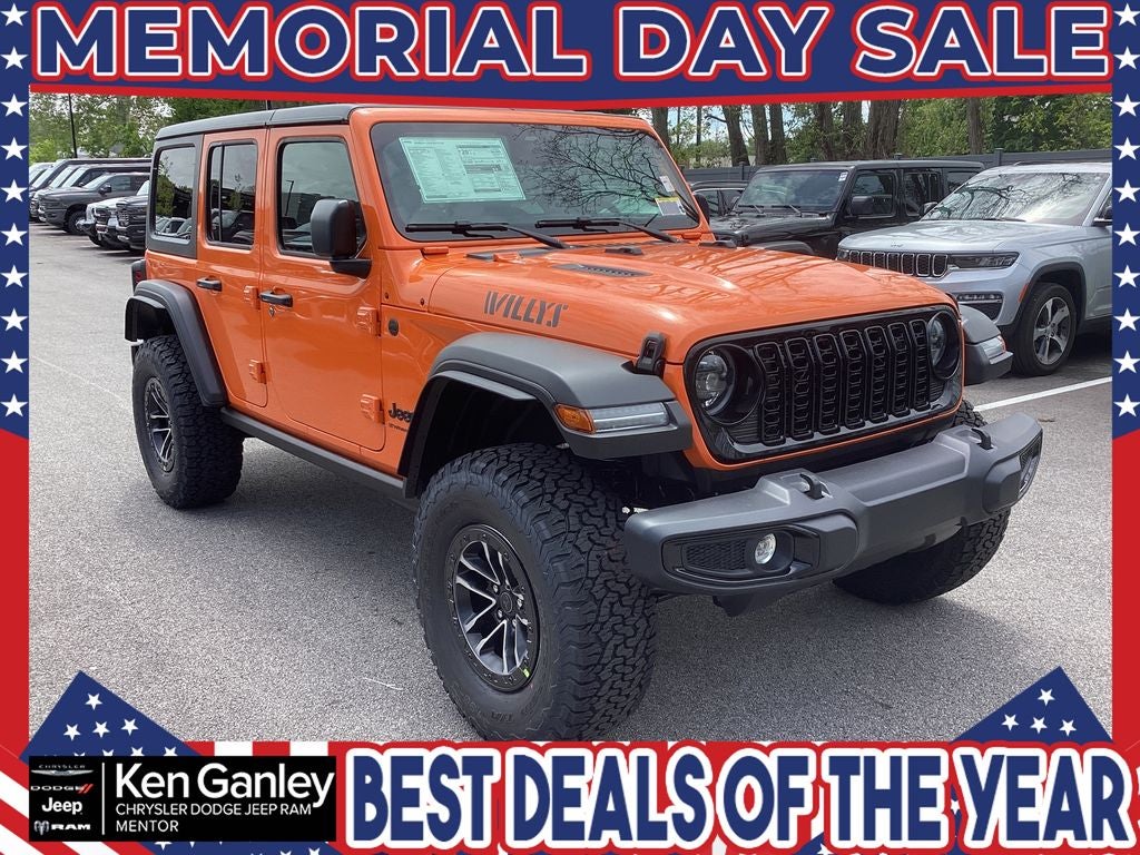 2026 Jeep Wrangler WRANGLER 4-DOOR WILLYS