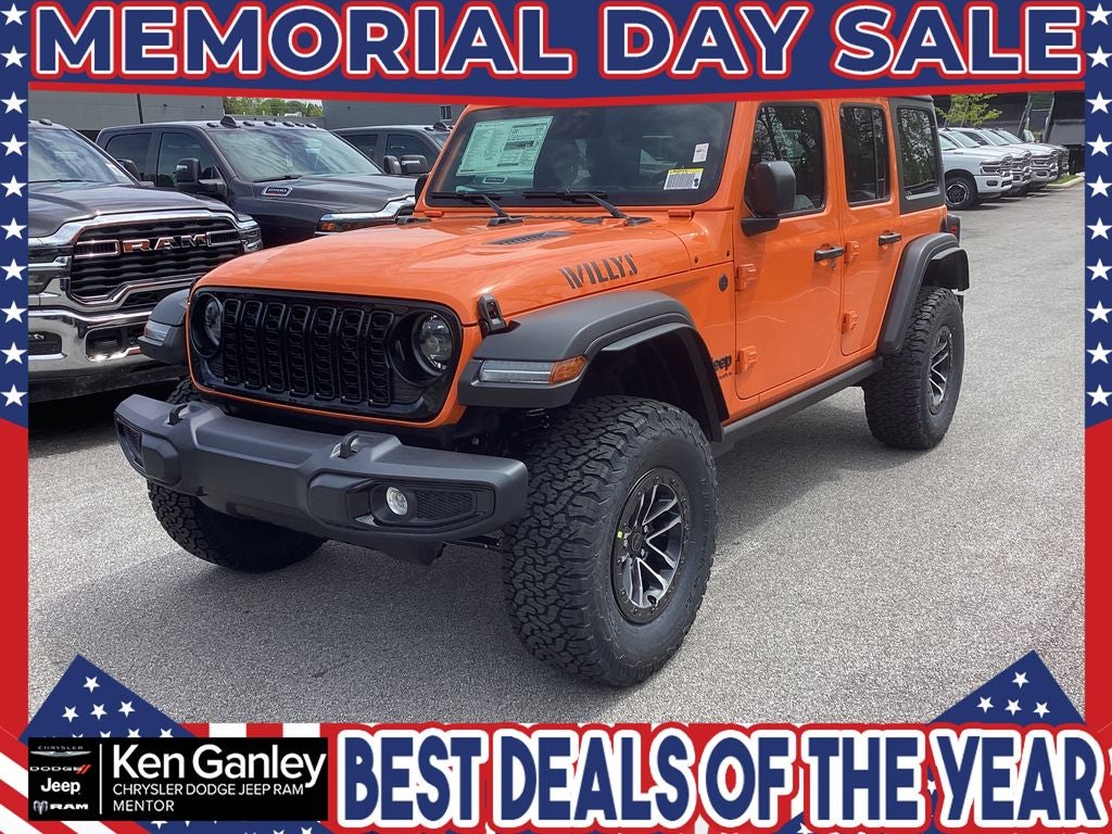 2026 Jeep Wrangler WRANGLER 4-DOOR WILLYS