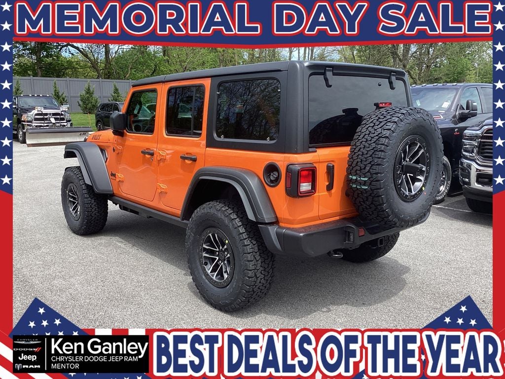 2026 Jeep Wrangler WRANGLER 4-DOOR WILLYS
