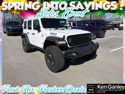 2026 Jeep Wrangler WRANGLER 4-DOOR WILLYS