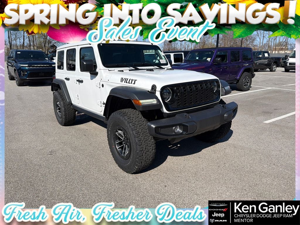 2026 Jeep Wrangler WRANGLER 4-DOOR WILLYS
