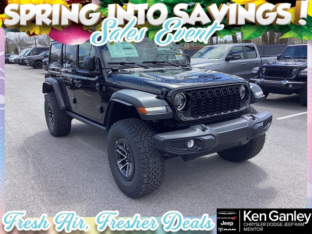 2026 Jeep Wrangler WRANGLER 4-DOOR WILLYS
