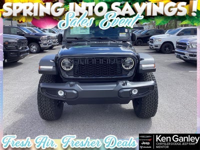 2026 Jeep Wrangler WRANGLER 4-DOOR WILLYS