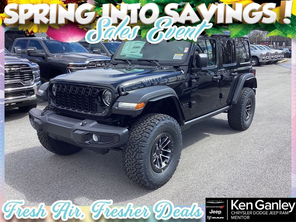 2026 Jeep Wrangler WRANGLER 4-DOOR WILLYS