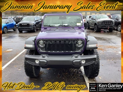 2026 Jeep Wrangler WRANGLER 4-DOOR WILLYS