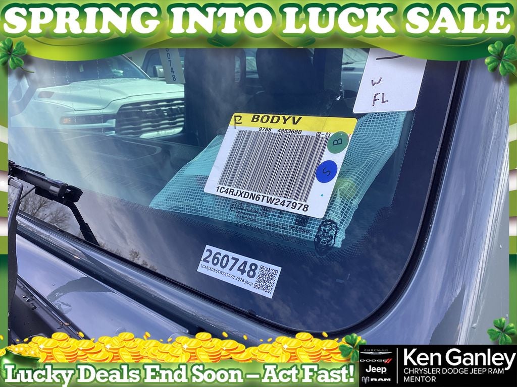 2026 Jeep Wrangler WRANGLER 4-DOOR WILLYS