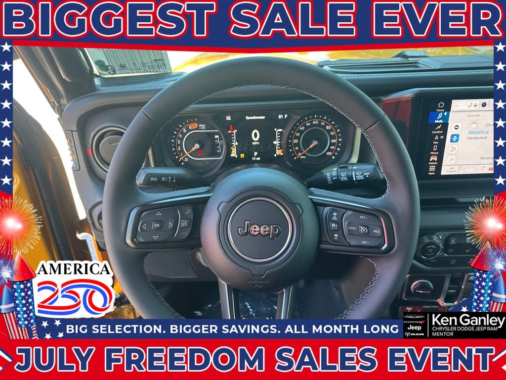 2026 Jeep Wrangler WRANGLER 4-DOOR RUBICON X