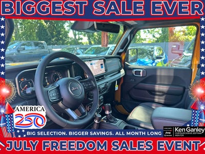 2026 Jeep Wrangler WRANGLER 4-DOOR RUBICON X