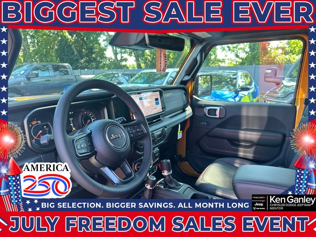 2026 Jeep Wrangler WRANGLER 4-DOOR RUBICON X