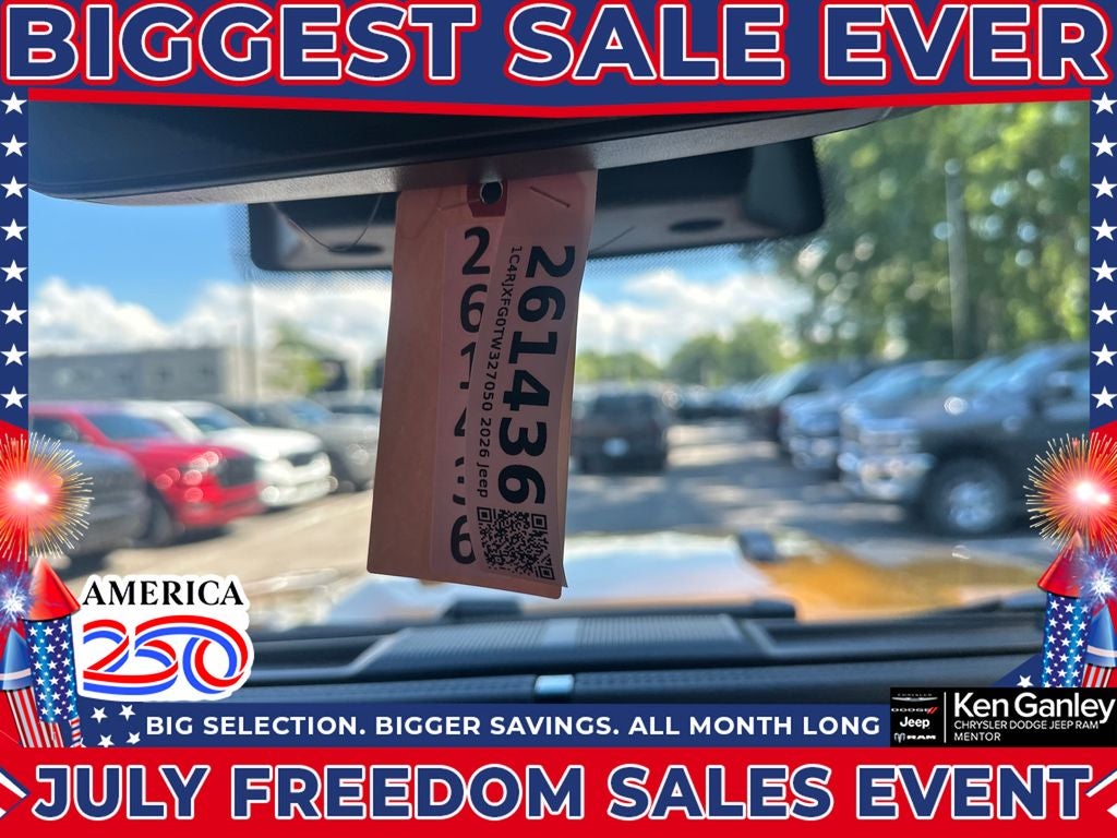 2026 Jeep Wrangler WRANGLER 4-DOOR RUBICON X