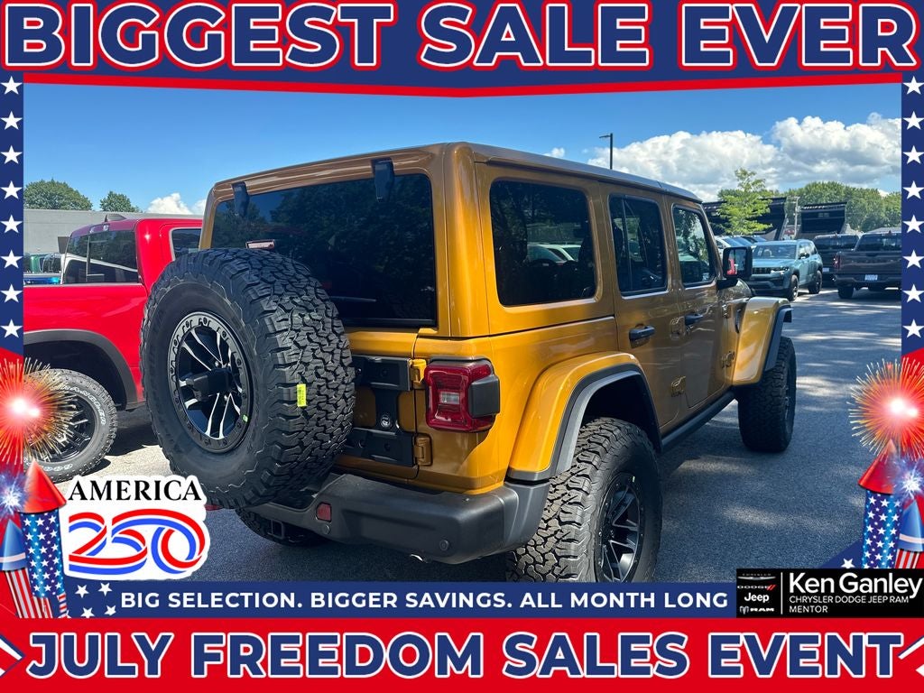 2026 Jeep Wrangler WRANGLER 4-DOOR RUBICON X