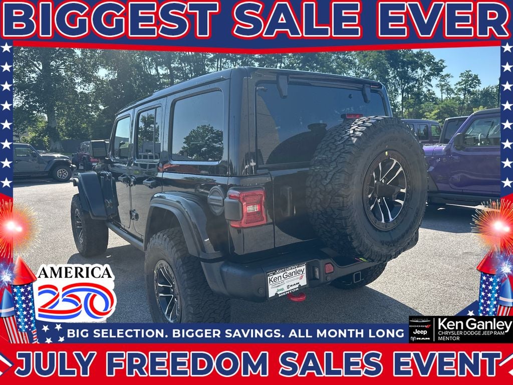 2026 Jeep Wrangler WRANGLER 4-DOOR RUBICON X