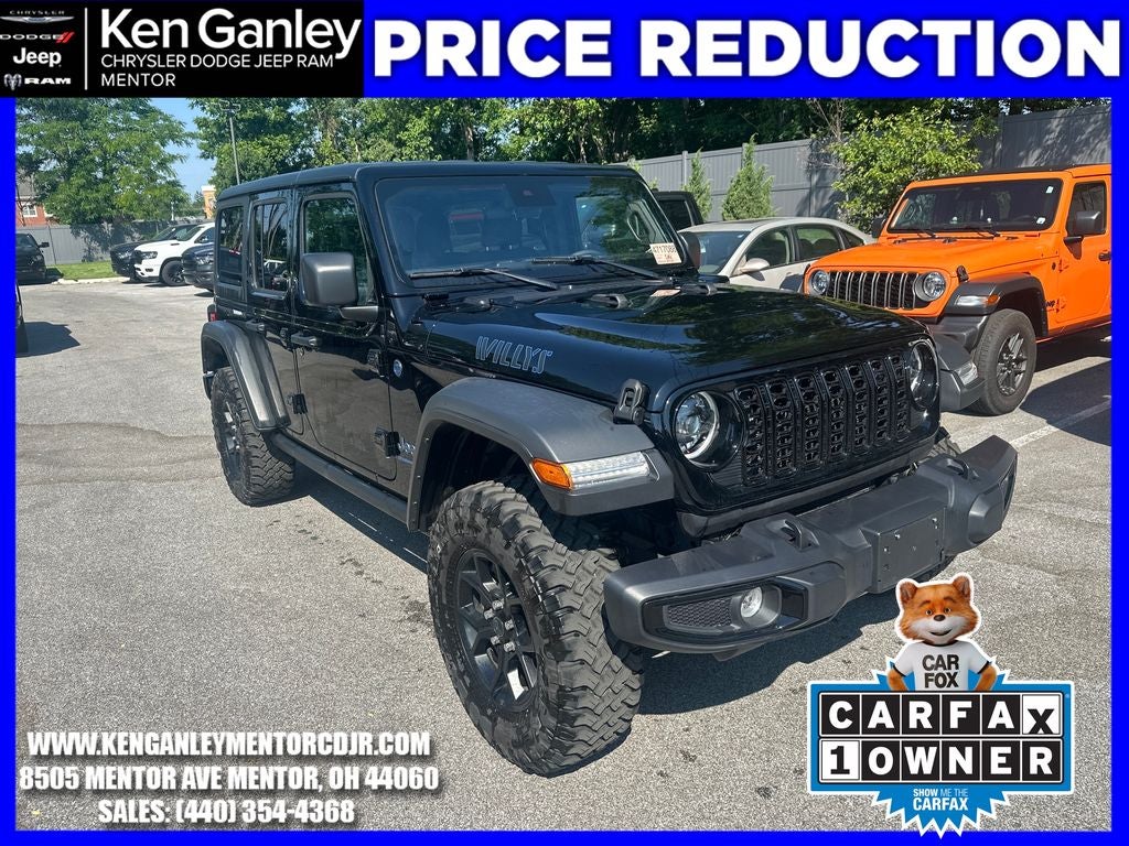 2025 Jeep Wrangler 4xe Willys 4xe