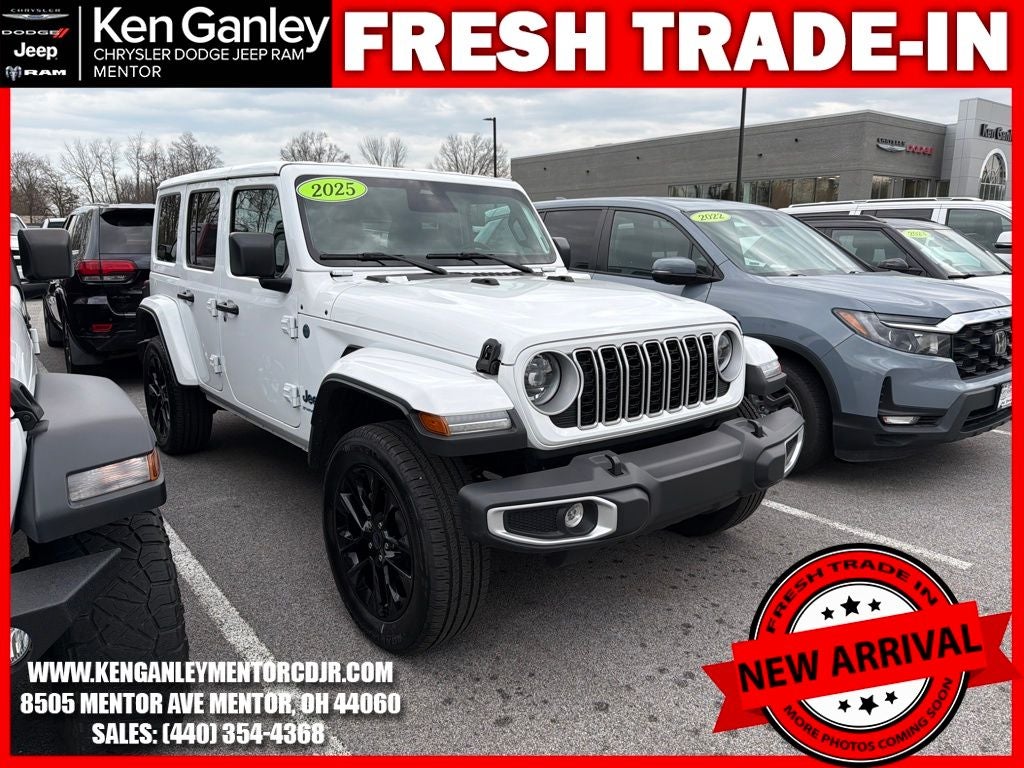 2025 Jeep Wrangler 4xe Sahara 4xe