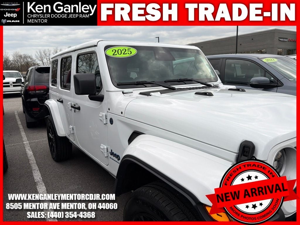 2025 Jeep Wrangler 4xe Sahara 4xe