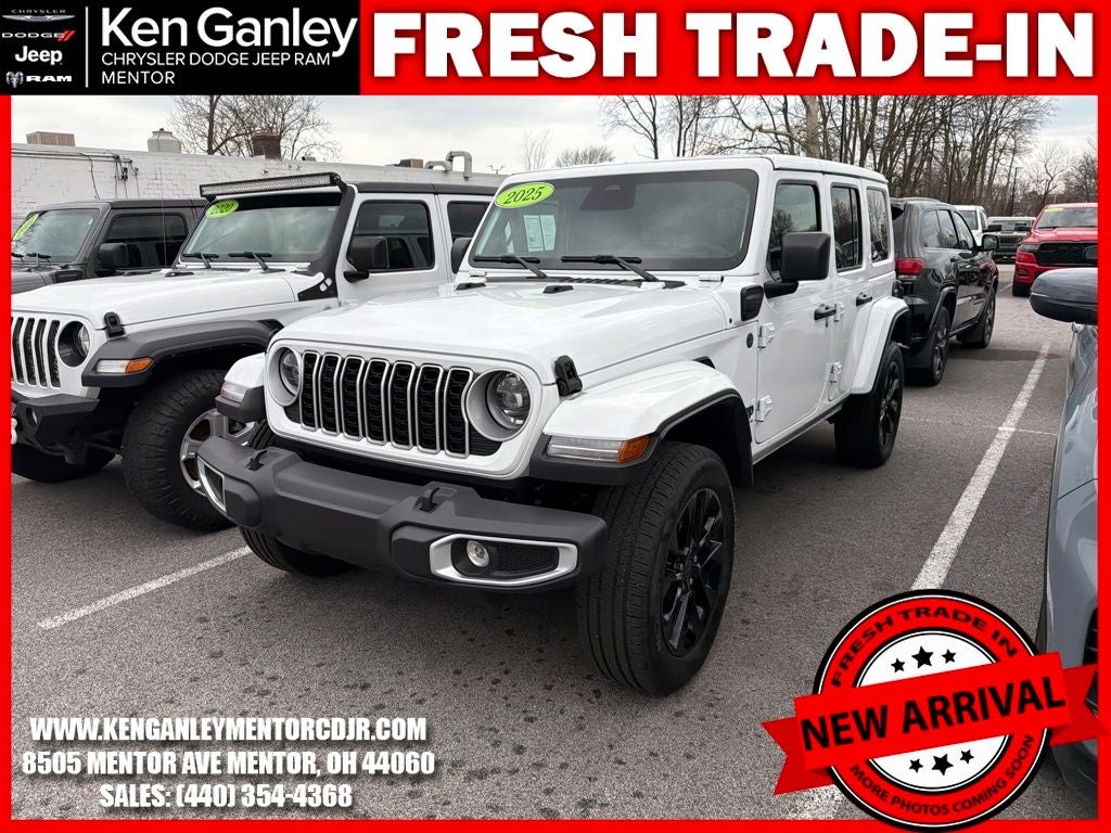 2025 Jeep Wrangler 4xe Sahara 4xe