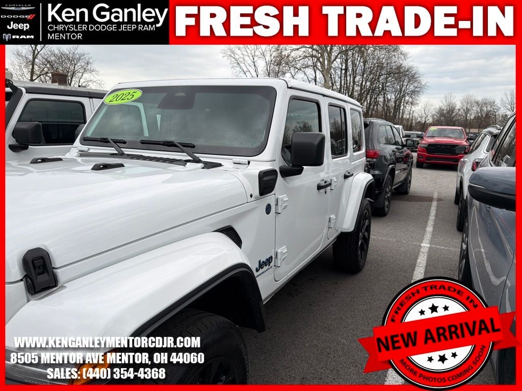 2025 Jeep Wrangler 4xe Sahara 4xe