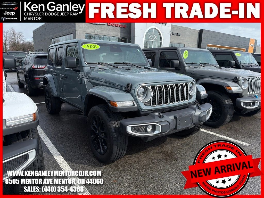 2025 Jeep Wrangler 4xe Sahara 4xe