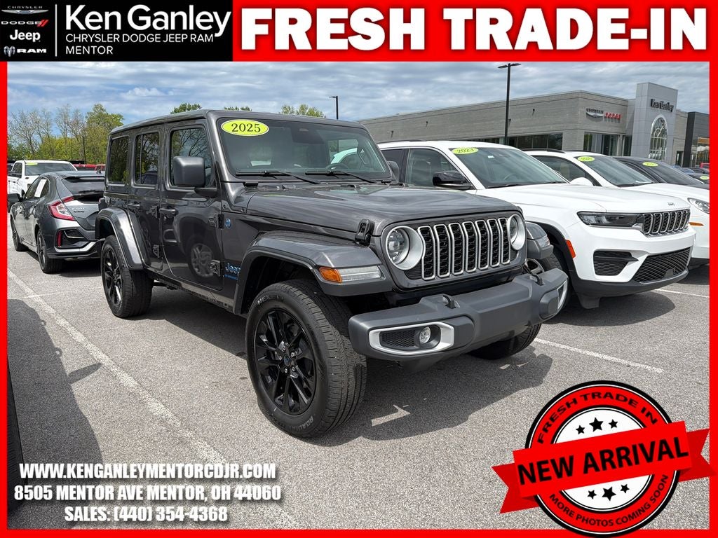 2025 Jeep Wrangler 4xe Sahara 4xe