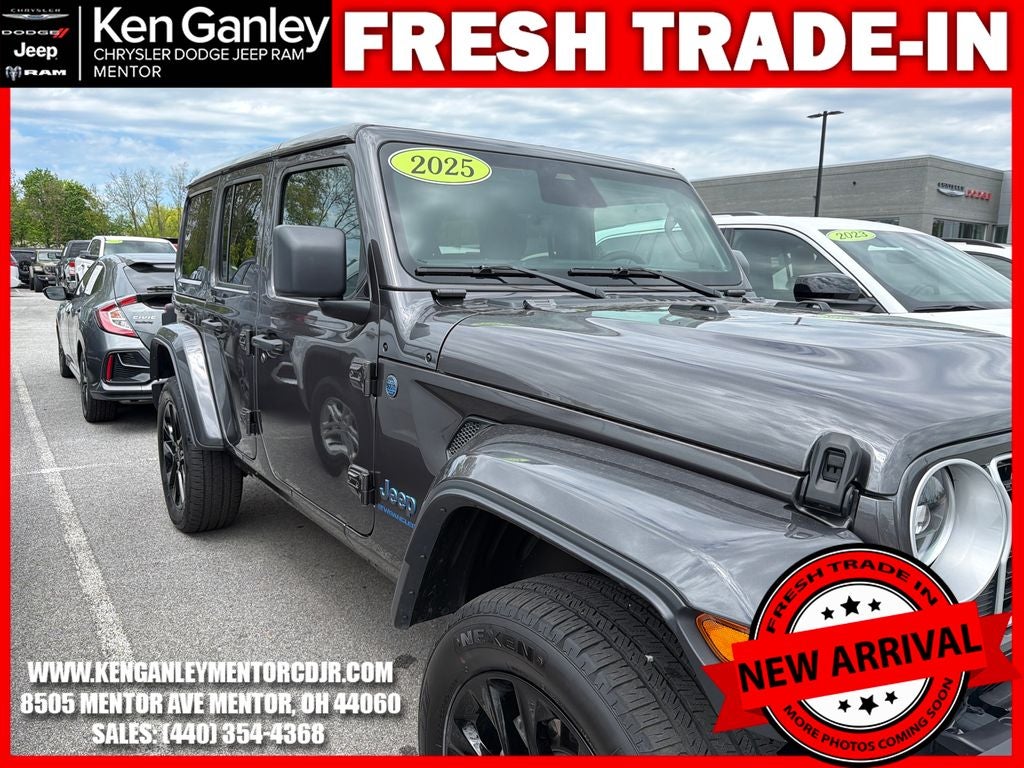 2025 Jeep Wrangler 4xe Sahara 4xe