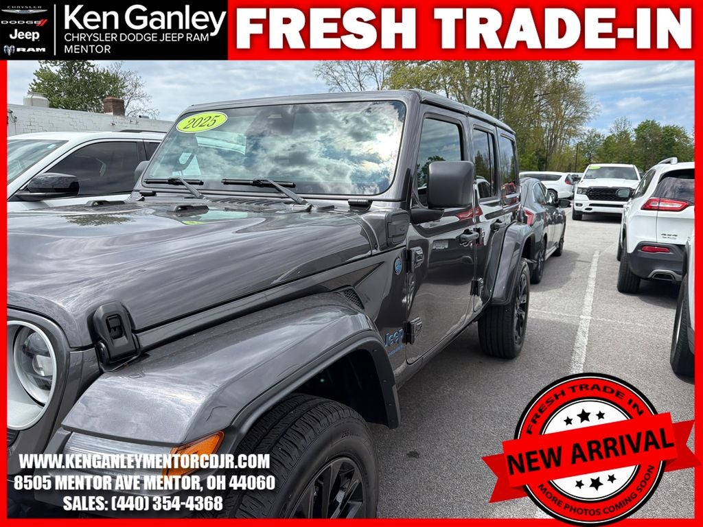 2025 Jeep Wrangler 4xe Sahara 4xe