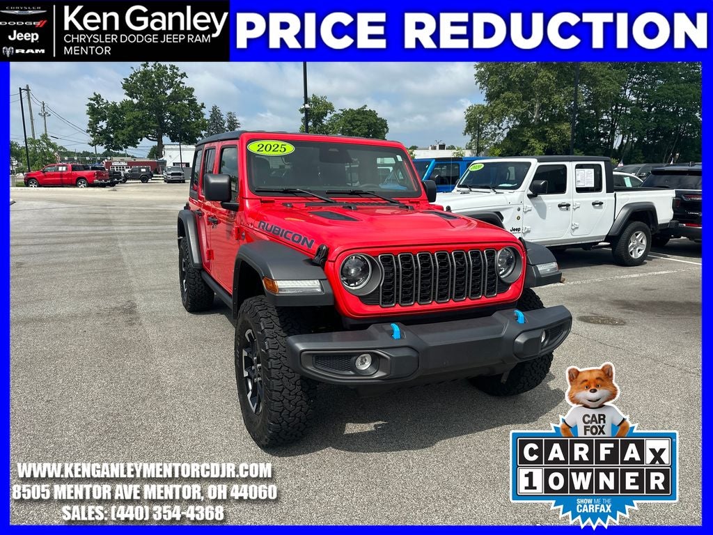 2025 Jeep Wrangler 4xe Rubicon 4xe