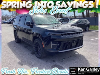 2026 Jeep Grand Wagoneer GRAND WAGONEER L LIMITED RESERVE 4X4