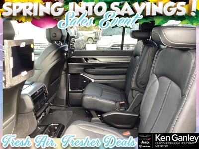 2026 Jeep Grand Wagoneer GRAND WAGONEER L LIMITED RESERVE 4X4