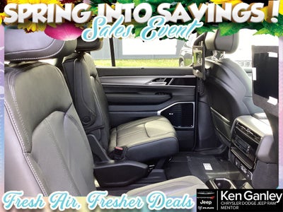 2026 Jeep Grand Wagoneer GRAND WAGONEER L LIMITED RESERVE 4X4