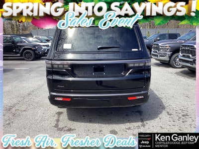 2026 Jeep Grand Wagoneer GRAND WAGONEER L LIMITED RESERVE 4X4