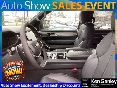 2026 Jeep Grand Wagoneer GRAND WAGONEER L LIMITED RESERVE 4X4