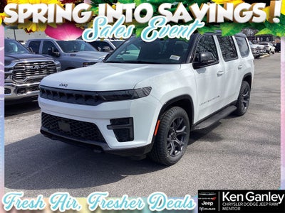 2026 Jeep Grand Wagoneer GRAND WAGONEER UPLAND 4X4