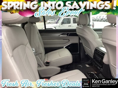 2026 Jeep Grand Wagoneer GRAND WAGONEER LIMITED RESERVE 4X4