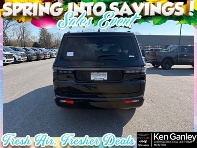 2026 Jeep Grand Wagoneer GRAND WAGONEER LIMITED ALTITUDE 4X4