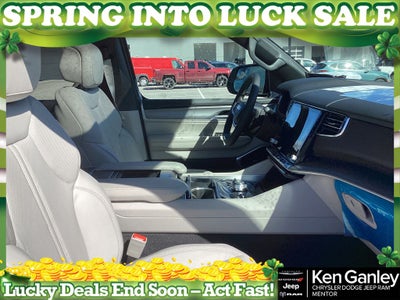 2026 Jeep Grand Wagoneer GRAND WAGONEER LIMITED RESERVE 4X4