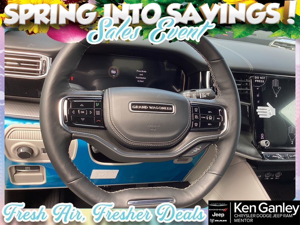 2026 Jeep Grand Wagoneer GRAND WAGONEER SUMMIT OBSIDIAN 4X4