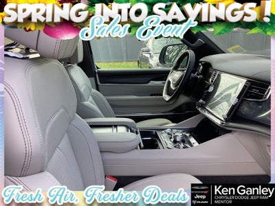 2026 Jeep Grand Wagoneer GRAND WAGONEER SUMMIT OBSIDIAN 4X4