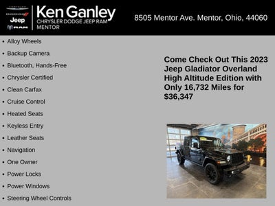 2023 Jeep Gladiator High Altitude 4x4
