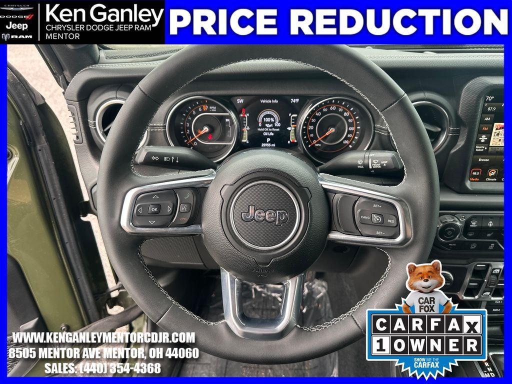 2023 Jeep Gladiator Overland 4x4
