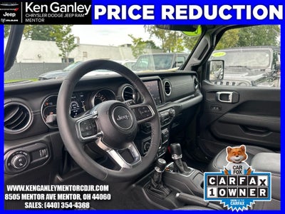 2023 Jeep Gladiator Overland 4x4