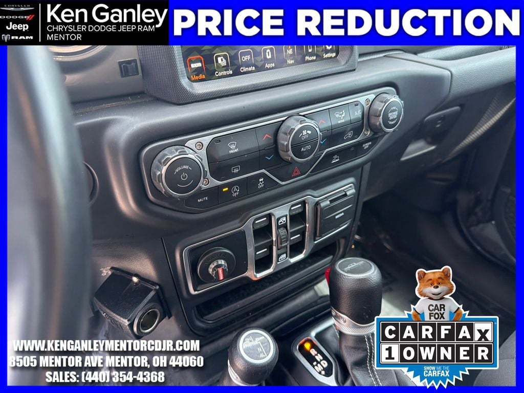 2022 Jeep Gladiator Overland 4x4