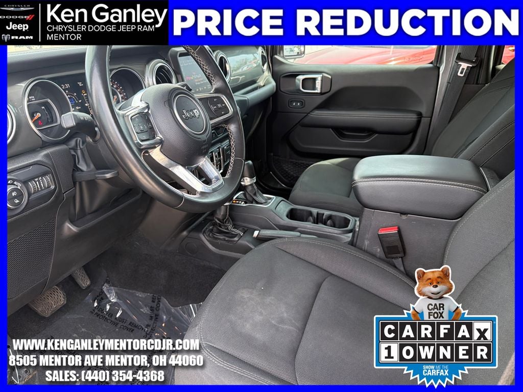 2022 Jeep Gladiator Overland 4x4