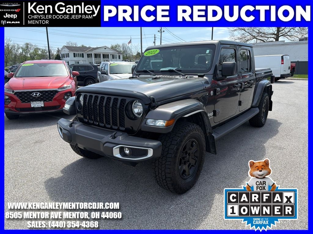 2022 Jeep Gladiator Overland 4x4